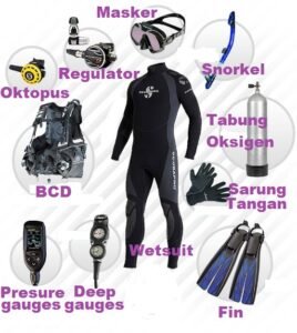 Peralatan Esensial untuk Scuba Diving: Panduan Komprehensif