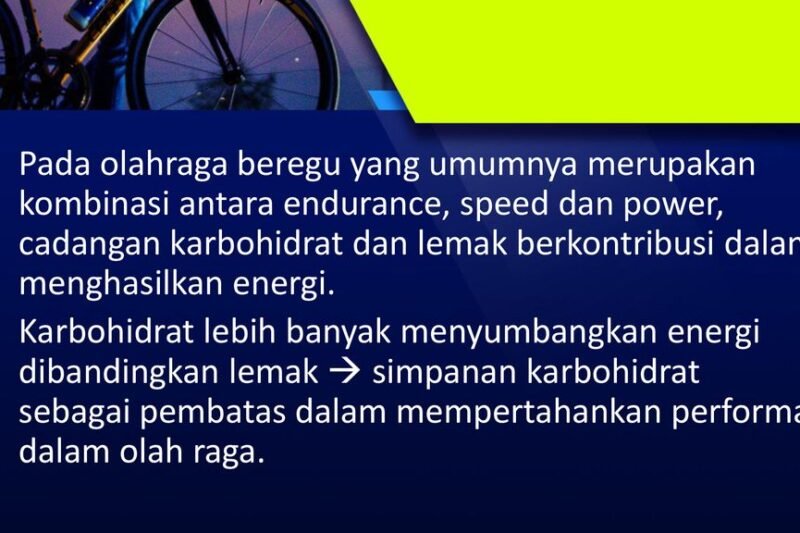 Peran Karbohidrat dalam Performa Olahraga: Bahan Bakar Utama untuk Optimalisasi Kinerja