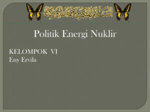 Politik Nuklir: Antara Keamanan Global dan Ancaman Kepunahan