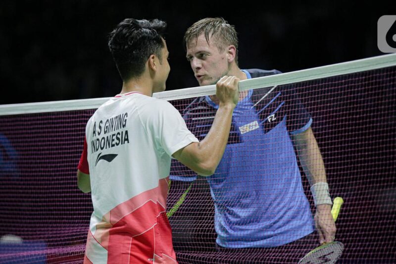 Rivalitas Abadi di Lapangan Bulu Tangkis: Anthony Ginting vs. Viktor Axelsen