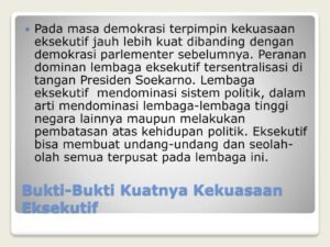 Kekuasaan Eksekutif: Pilar Utama Pemerintahan dan Bagaimana Ia Beroperasi