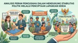 Analisis Peran Pengusaha Dalam Mendukung Stabilitas Politik Melalui Penciptaan Lapangan Kerja