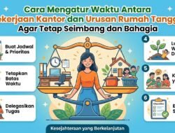 Cara Mengatur Waktu Antara Pekerjaan Kantor dan Urusan Rumah Tangga Agar Tetap Seimbang dan Bahagia